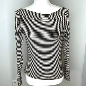 Aeropostale Off Shoulder Striped Top